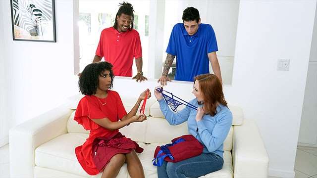 MomSwap 饥渴红发熟女互换儿子 巨根狂插淫荡蜜穴浪叫一整夜